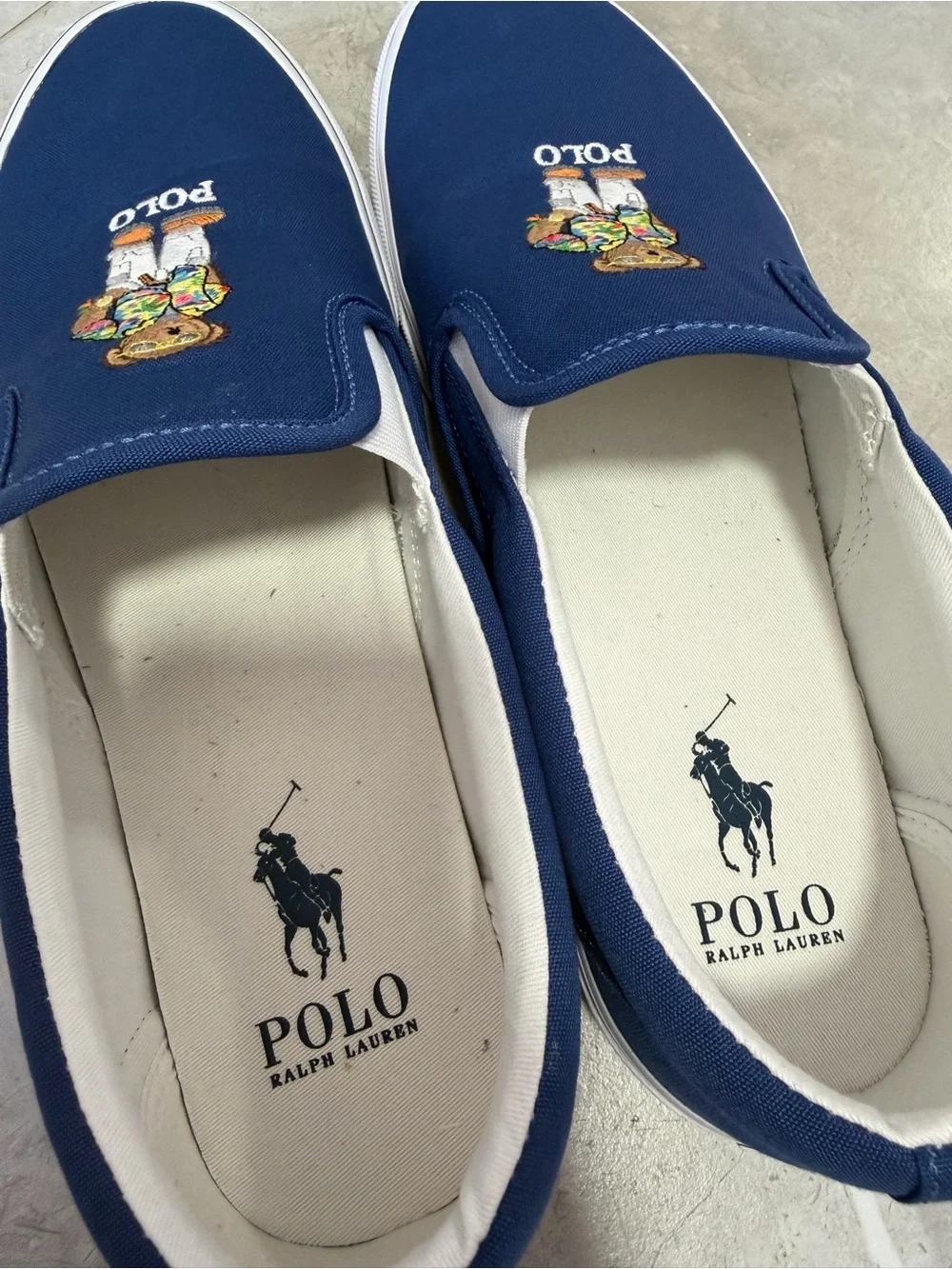 Polo Ralph Lauren Men’s Keaton-Slip Sneakers US Size 10.5 NEW